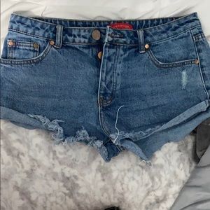 Jean shorts